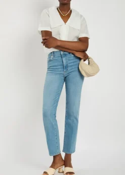Le Sleek straight-leg jeans