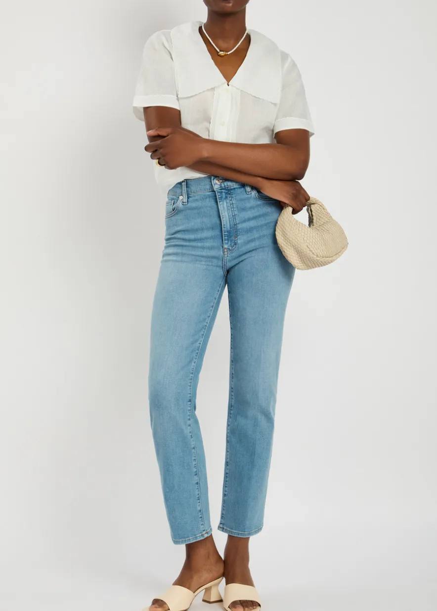 Le Sleek straight-leg jeans