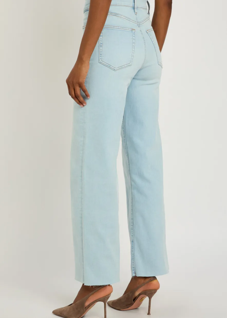 Le Slim Palazzo straight-leg jeans