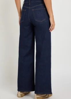 Le Slim Palazzo wide-leg jeans