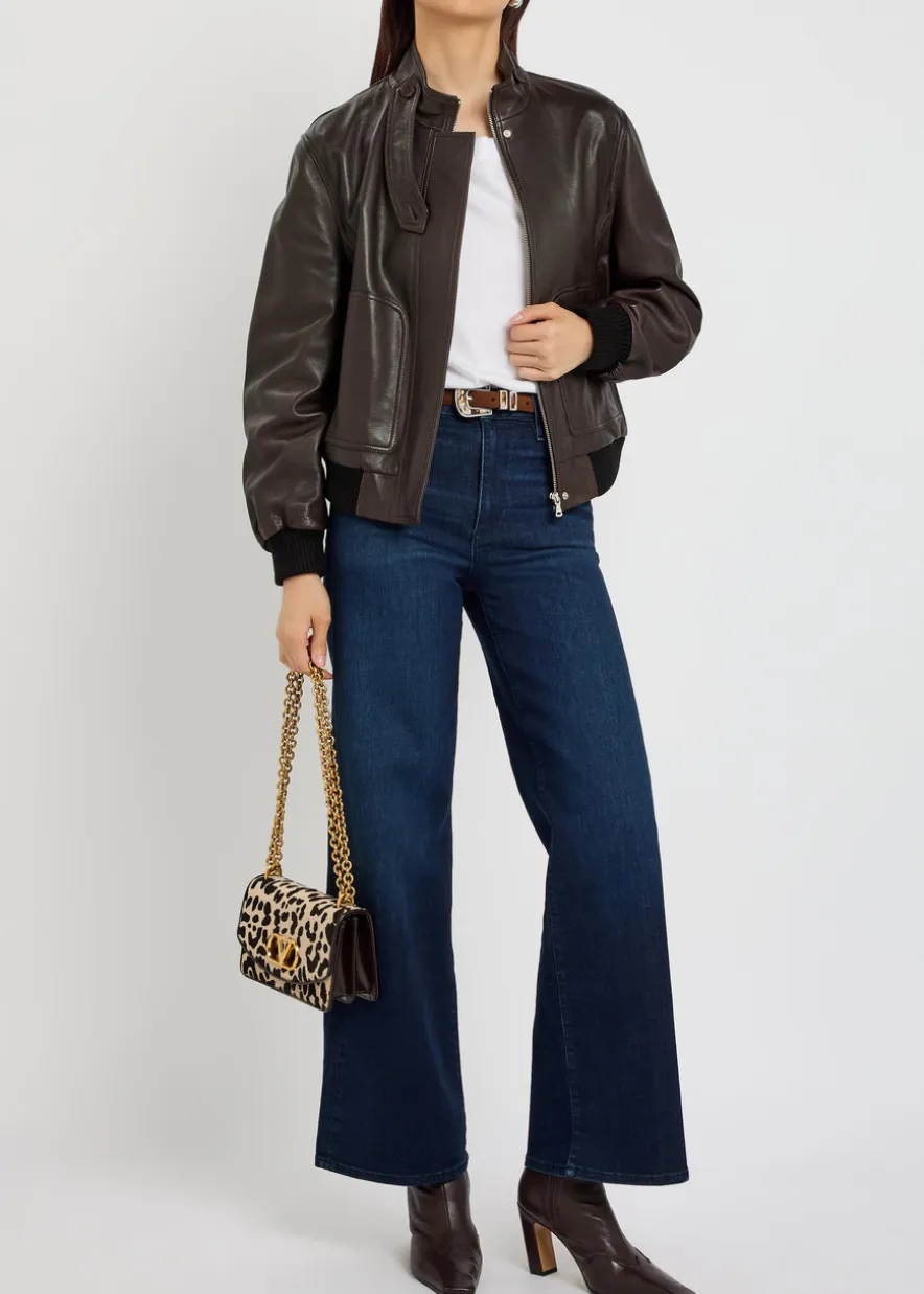 Le Slim Palazzo wide-leg jeans
