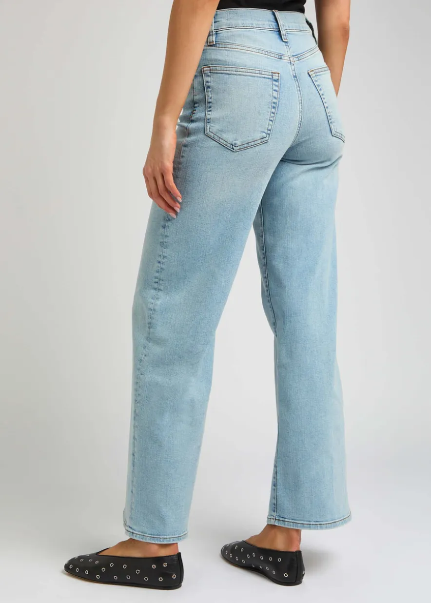Le Slim Palazzo wide-leg jeans