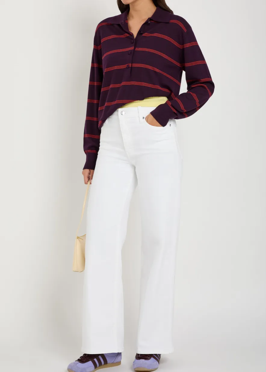 Le Slim Palazzo wide-leg jeans