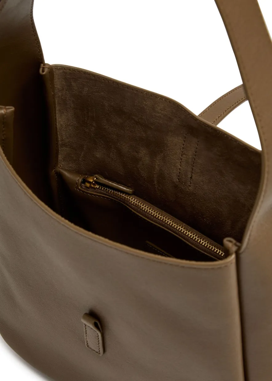 Le 5 à 7 small leather hobo bag