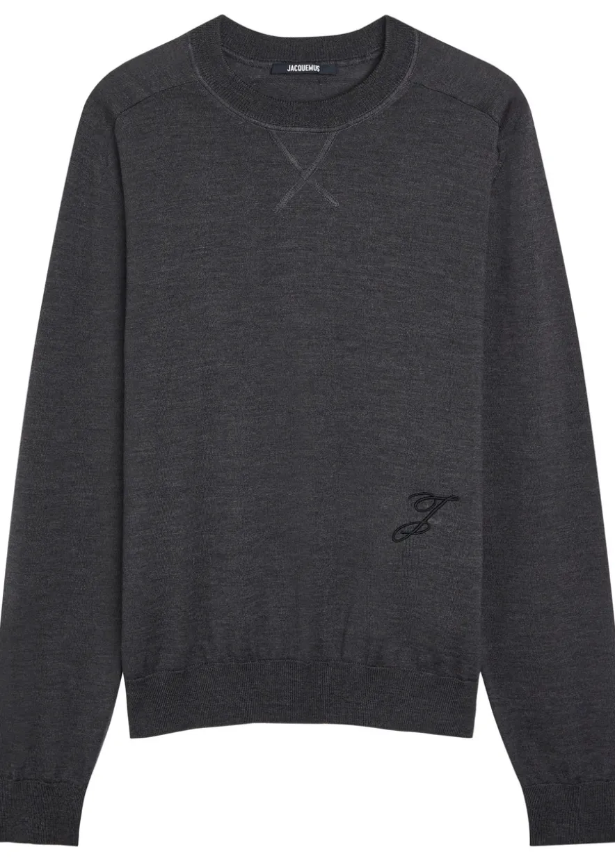 Le Sweater merino wool-blend jumper