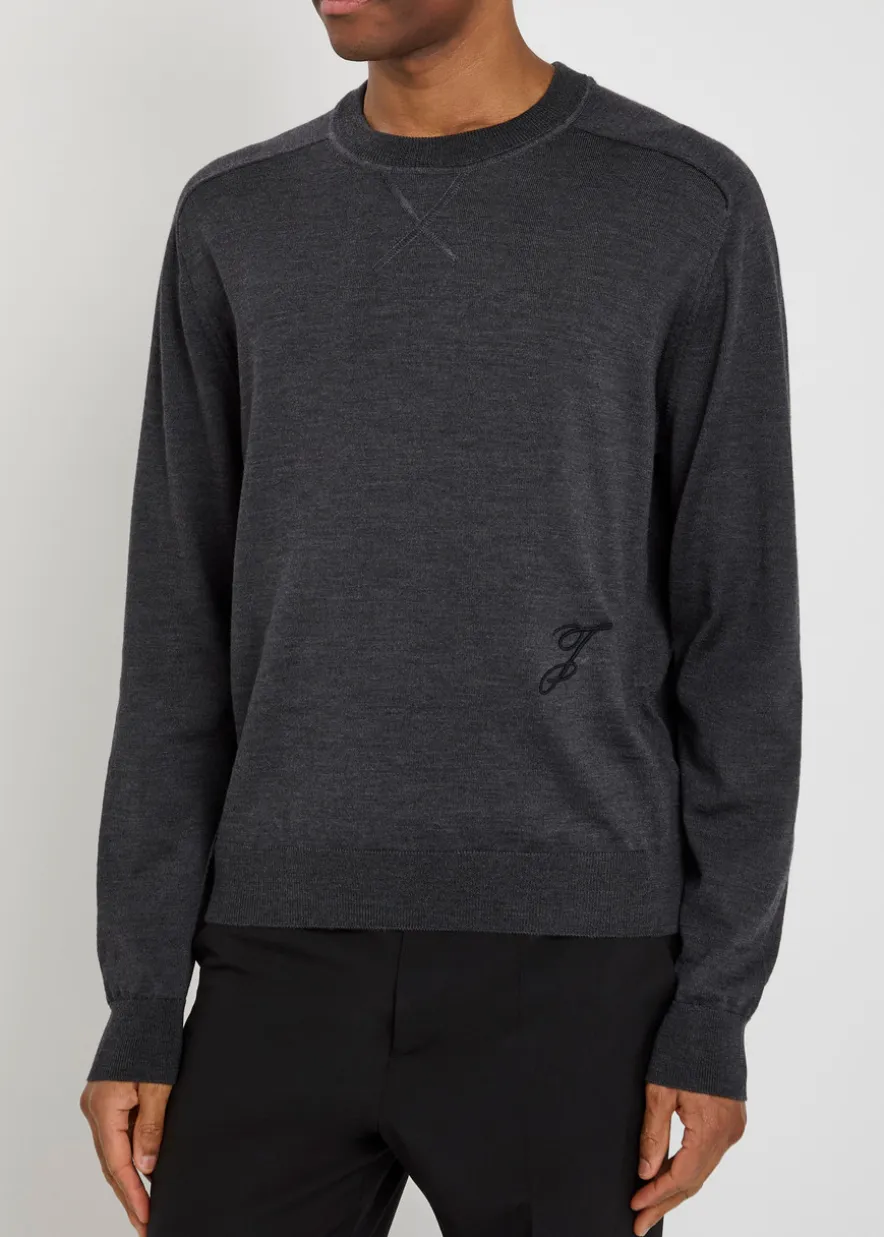 Le Sweater merino wool-blend jumper