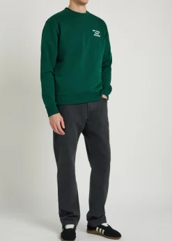 Le Sweatshirt Slogan embroidered cotton sweatshirt