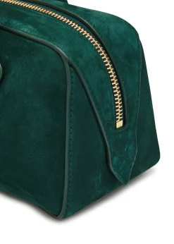Le Teckle medium grained nubuck shoulder bag
