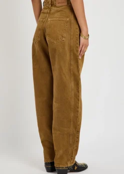 Lisha barrel-leg jeans