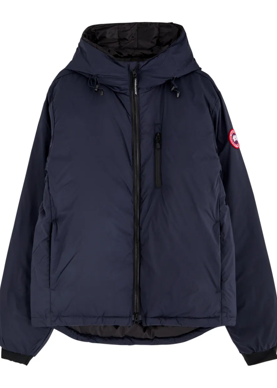 Lodge hooded ripstop shell jacket