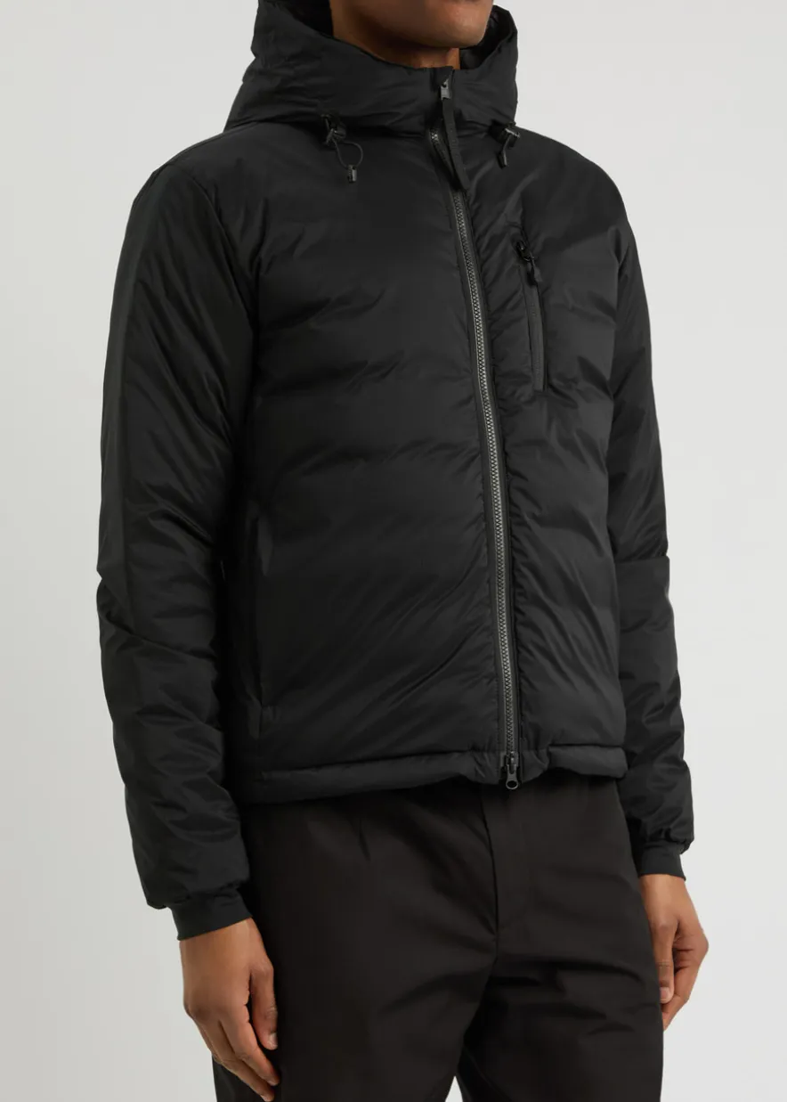 Lodge hooded ripstop shell jacket