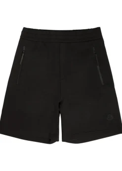 Logo-appliquéd cotton-blend shorts