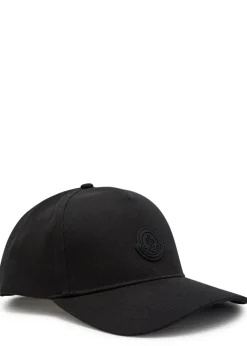 Logo-appliquéd cotton cap