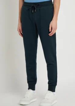 Logo-appliquéd cotton sweatpants