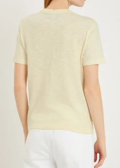Logo-appliquéd cotton T-shirt