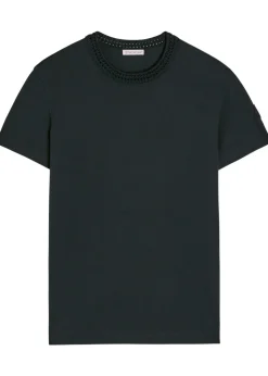 Logo-appliquéd cotton T-shirt