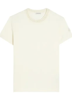 Logo-appliquéd cotton T-shirt