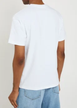 Logo-appliquéd cotton T-shirt