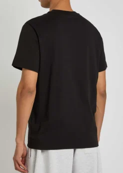 Logo-appliquéd cotton T-shirt