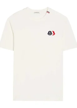 Logo-appliquéd cotton T-shirt