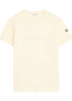 Logo-appliquéd cotton T-shirt