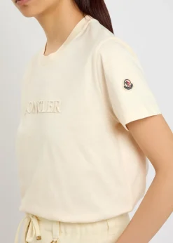 Logo-appliquéd cotton T-shirt