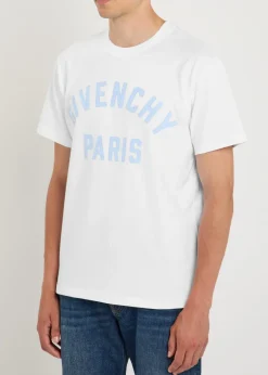 Logo-appliquéd cotton T-shirt