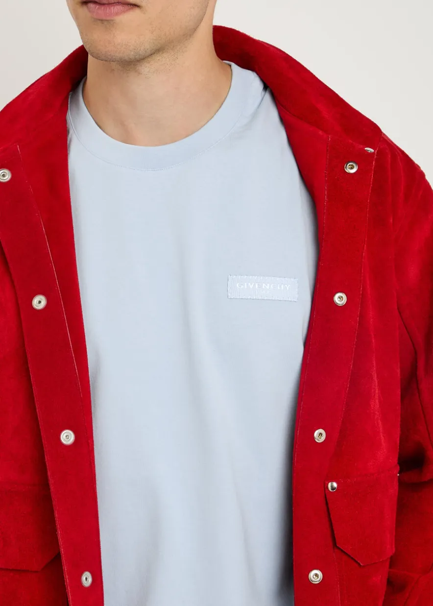 Logo-appliquéd cotton T-shirt