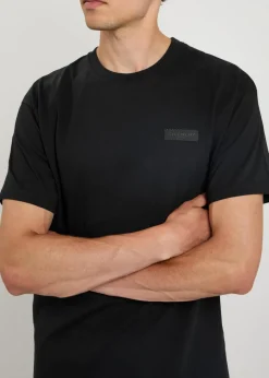 Logo-appliquéd cotton T-shirt