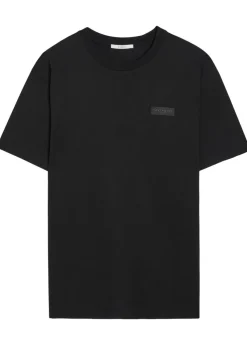Logo-appliquéd cotton T-shirt
