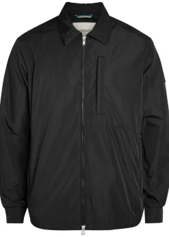 Logo-appliquéd nylon jacket