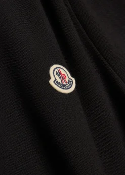 Logo-appliquéd piqué cotton polo shirt