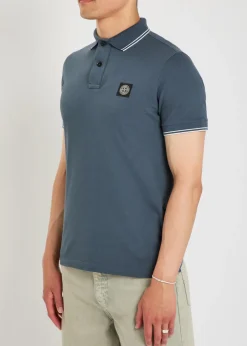 Logo-appliquéd piqué cotton polo shirt