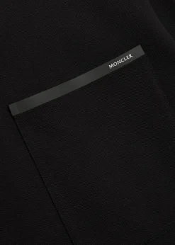 Logo-appliquéd piqué cotton polo shirt
