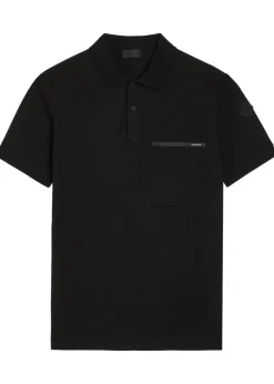 Logo-appliquéd piqué cotton polo shirt