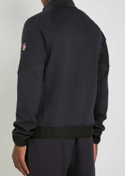 Logo-appliquéd stretch-jersey sweatshirt