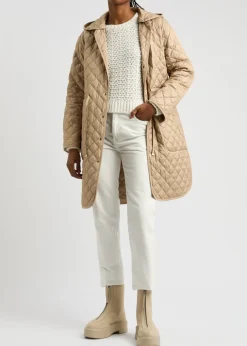 Logo bouclé-knit cotton-blend jumper
