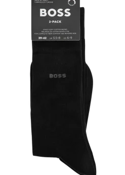 Logo cotton-blend socks - set of two