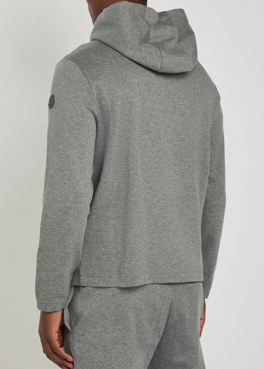 Logo cotton-blend sweatshirt