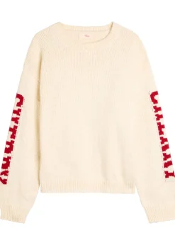Logo cotton-knit jumper