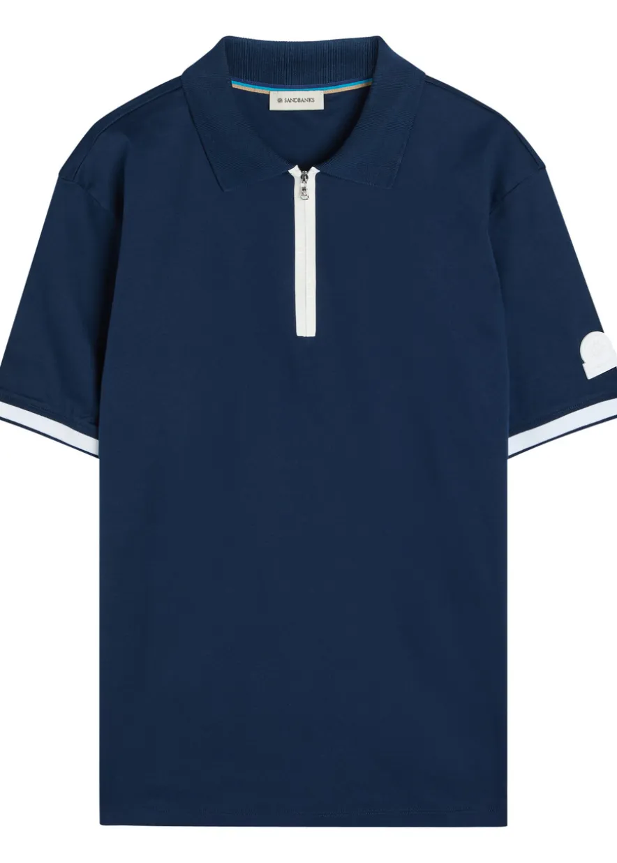 Logo cotton polo shirt