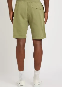Logo cotton shorts