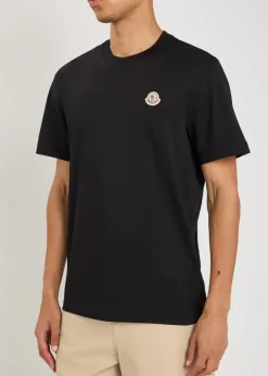 Logo cotton T-shirt - set of three