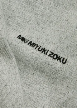 Logo-embroidered brushed-knit sweatpants