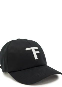 Logo-embroidered canvas cap
