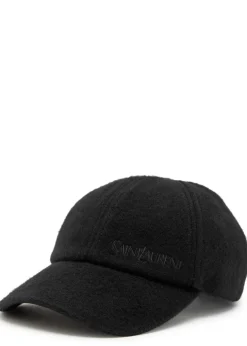 Logo-embroidered cashmere cap