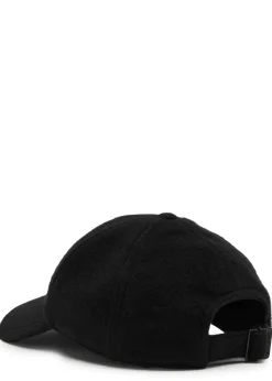 Logo-embroidered cashmere cap