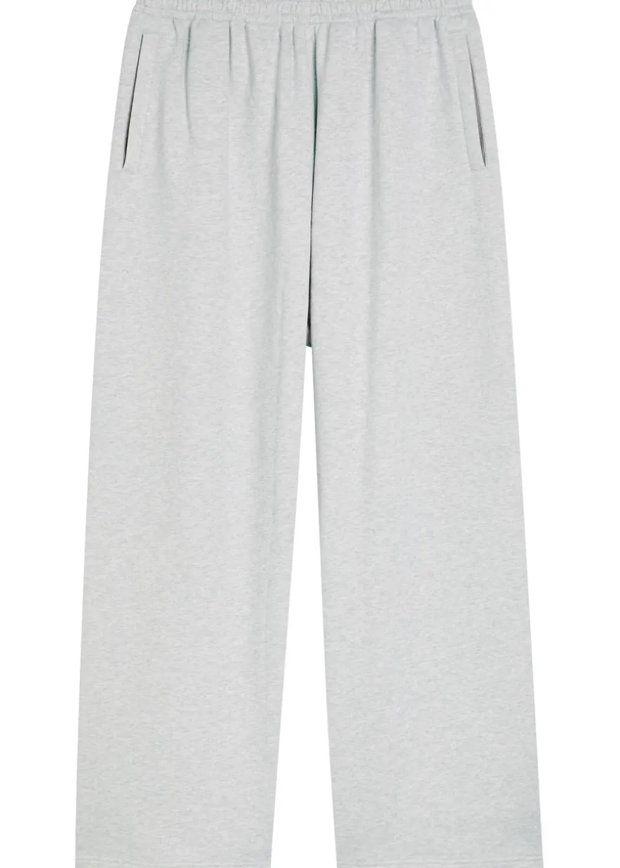 Logo-embroidered cotton-blend sweatpants
