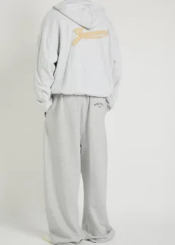 Logo-embroidered cotton-blend sweatpants