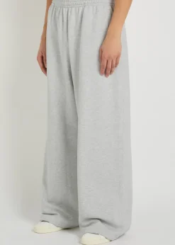Logo-embroidered cotton-blend sweatpants
